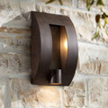 16" High Modern Outdoor Wall Light