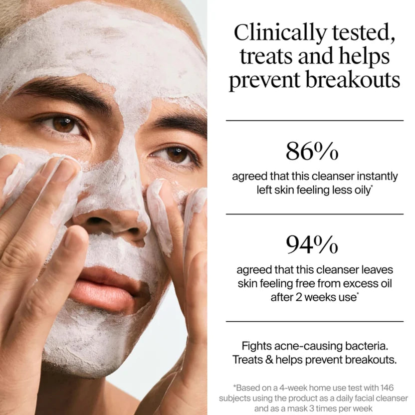 Neutrogena Evenly Clear Acne Cleansing Mask 125ml