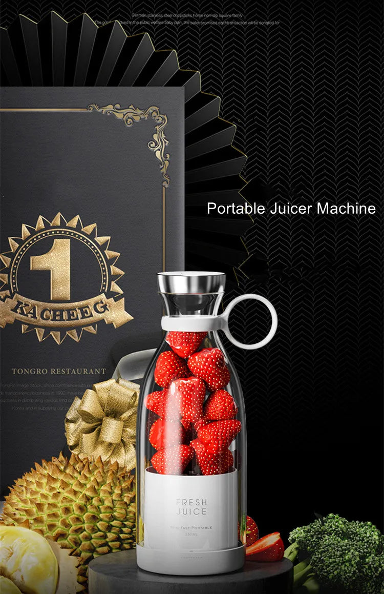 USB Rechargeable Electric Juicer Blender