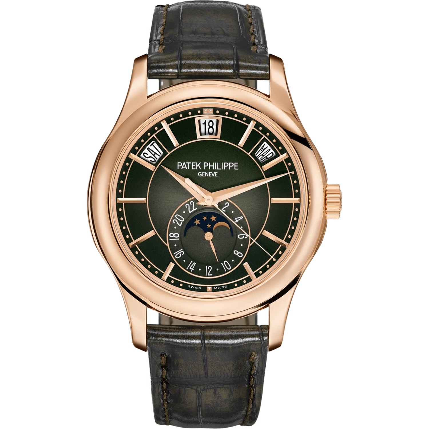 Patek Philippe Complications Annual Calendar Moon Phases 40mm